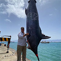 Cần thủ câu được cá lớn kỷ lục trong 30 năm