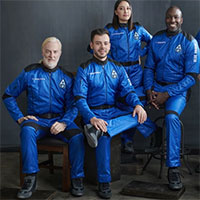 Blue Origin lần thứ 5 thành công đưa khách du lịch lên không gian
