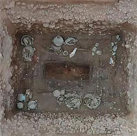 Phát hiện mộ quý tộc chứa hài cốt phụ nữ mang thai