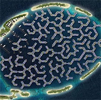 Dự án xây dựng thành phố nổi sức với chứa 20.000 người