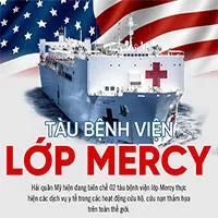Khám phá siêu tàu bệnh viện lớp Mercy của Hải quân Mỹ