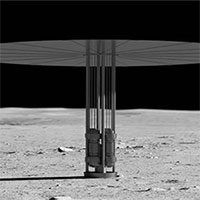 NASA công bố kế hoạch chế tạo lò phản ứng hạt nhân trên Mặt trăng
