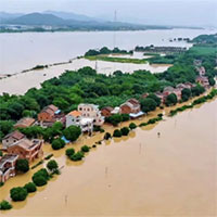 Mưa lũ kỷ lục tại Trung Quốc: Một địa phương dự báo mực nước lên tới 36 mét