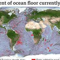 Hoàn thành lập bản đồ gần 1/4 đáy đại dương trên Trái Đất
