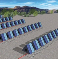 Lắp đặt cỗ máy hút CO2 chạy bằng năng lượng mặt trời