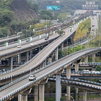 Ngắm nút giao cầu vượt dày đặc như đan cửi ở Trung Quốc đến nỗi GPS cũng phải chịu thua