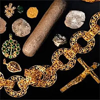 Phát hiện báu vật từ con tàu đắm hơn 350 năm trước