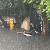 Từ chiều tối nay, miền Bắc bước vào chuỗi ngày mưa lớn