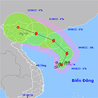Áp thấp nhiệt đới sẽ mạnh lên thành bão, gây mưa lớn ở miền Bắc