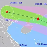 Bão số 3 Maon mạnh, di chuyển rất nhanh, gây mưa lớn ở miền Bắc
