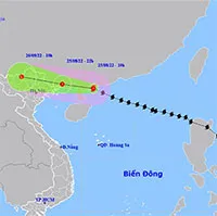 Bão số 3 Maon cách Móng Cái 350km, nhiều nơi ở miền Bắc mưa to