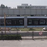 Tàu treo điện thương mại đầu tiên của Trung Quốc hoạt động