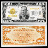 Câu chuyện phía sau tờ USD mệnh giá cao nhất: 100.000 USD