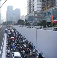 Hầm chui Lê Văn Lương gần 700 tỷ chính thức thông xe trong sáng nay