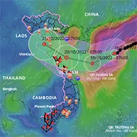 Bão số 6 Nesat hướng đến quần đảo Hoàng Sa, mạnh cấp 13