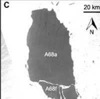 Lý do tảng băng trôi rộng 3.900km2 vỡ nát