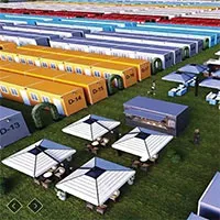 Bên trong làng cổ động viên tại World Cup 2022