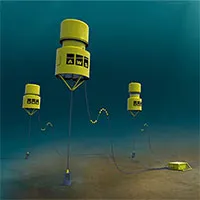 Waveswing - "Chiếc phao" 50 tấn biến đổi năng lượng sóng biển thành điện