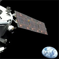 Tàu vũ trụ Orion trong nhiệm vụ Artemis 1 chụp ảnh Trái đất