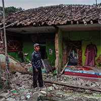 162 người chết trong động đất thảm khốc ở Indonesia