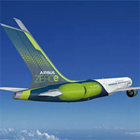 Airbus phát triển bể chứa hydro lạnh -253 độ C cho máy bay