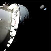 NASA chia sẻ hình ảnh Trái đất chưa từng có chụp từ tàu vũ trụ Orion