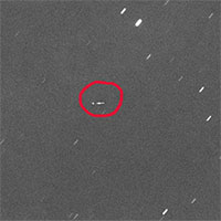 Kính viễn vọng chụp ảnh tàu NASA đang trở về Trái đất