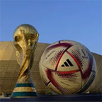 Cận cảnh quả bóng đặc biệt dành riêng cho bán kết, chung kết World Cup 2022