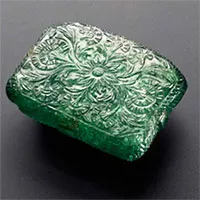 Mughal - Viên ngọc lục bảo 300 tuổi chạm khắc tinh xảo