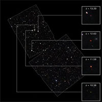 NASA lần đầu chụp được 4 vật thể xuyên không 13,4 tỉ năm, cổ nhất vũ trụ