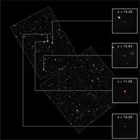 NASA lần đầu chụp được 4 vật thể xuyên không 13,4 tỉ năm, cổ nhất vũ trụ