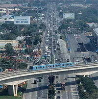 Hành trình hơn 10km chạy thử trên cao của tàu metro số 1