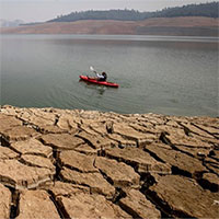 Siêu hạn hán trên Trái đất ảnh hưởng ra ngoài không gian