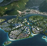 Thiết kế thành phố nổi hình lá hoa súng rộng hơn 1.800 hecta