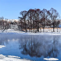 Dòng sông không bao giờ đóng băng bất chấp nhiệt độ hạ xuống âm 40 độ C