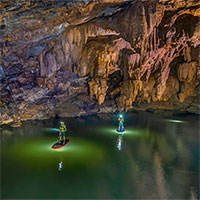 Thêm một hệ thống hang động độc đáo nữa được phát hiện ở Quảng Bình