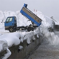 Thành phố Nhật dự định sản xuất điện từ tuyết