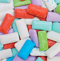 Các thành phần ít người biết trong kẹo cao su