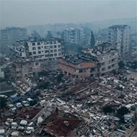 Quá trình tích tụ áp lực dẫn tới động đất ở Thổ Nhĩ Kỳ