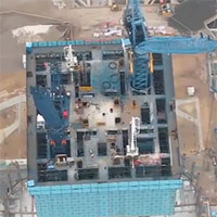 Cỗ máy xây nhà chọc trời của Trung Quốc hoạt động thế nào?