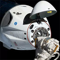 Phi hành gia Nga sắp bay lên Trạm Vũ trụ Quốc tế bằng tàu SpaceX