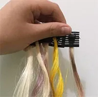 Nữ sinh chế tạo tóc giả từ lá cây lưỡi hổ