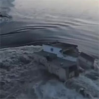 Thảm họa môi trường từ vụ vỡ đập ở Kherson