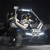 NASA thiết kế mẫu xe chở phi hành gia trên Mặt trăng