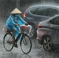 Từ chiều tối nay, miền Bắc chuyển mưa lớn dài ngày