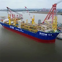 "Nhà máy dầu nổi" thông minh đầu tiên của Trung Quốc