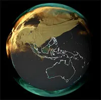 Video gây sốc của NASA cho thấy khí thải carbon đang bủa vây Trái Đất