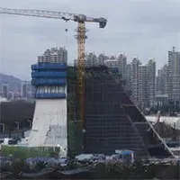 Tháp quan sát hoạt động như đồng hồ Mặt Trời