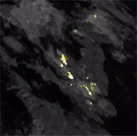 Ấn tượng hàng nghìn tia chớp diễn ra cùng lúc trên bầu trời châu Âu