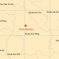 Bốn trận động đất liên tiếp gây rung chấn ở Tây Nguyên